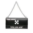 Portefeuille jitney on chain quote cuir
