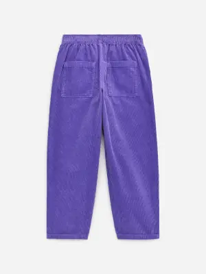 Pantalon en velours côtelé - Violet — photo 1