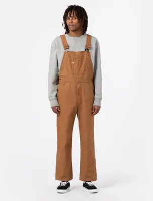 DICKIES DUCK CANVAS SALOPETTE Marron — photo 4