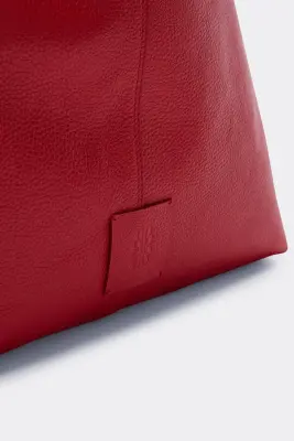 Sac Sun maxi grainé rouge — photo 2
