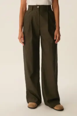 Pantalon Siloe Kaki — photo 2