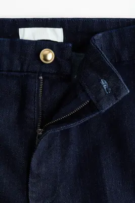 Flared High Jeans - Bleu denim foncé — photo 4