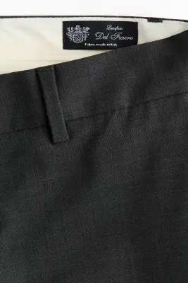 Pantalon de costume Slim Fit - Gris foncé — photo 5