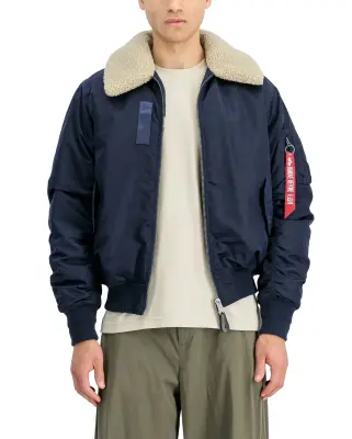 B-15 Modified Reversible Bomber Jacket Ultra Navy — photo 2