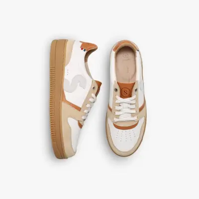 Baskets Bellis Blanc Beige — photo 9