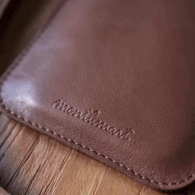 Pochette portable leo camel — photo 4