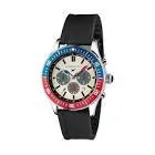 Montre a quartz bande d'arret d'urgence