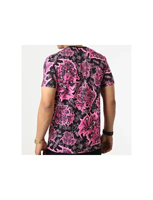 Tee shirt skr Plata o plomo Noir rose — photo 3
