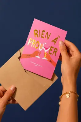 Carte anniversaire Rien à prouver - Fortes — photo 4