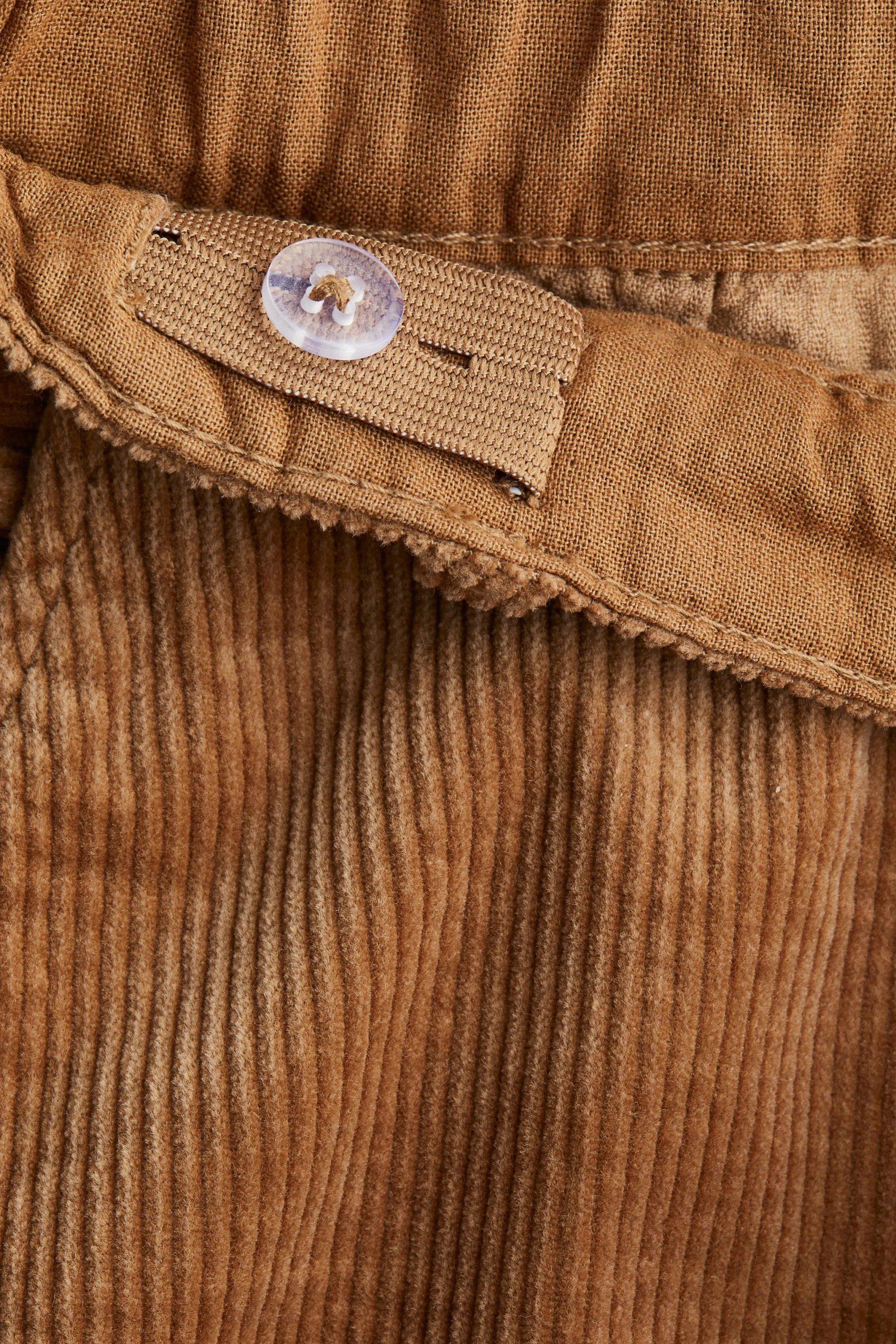 Chino en velours côtelé - Marron