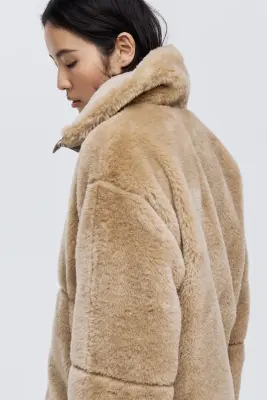 Veste oversize - Beige — photo 3