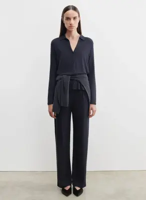 Chemise en viscose et élasthanne