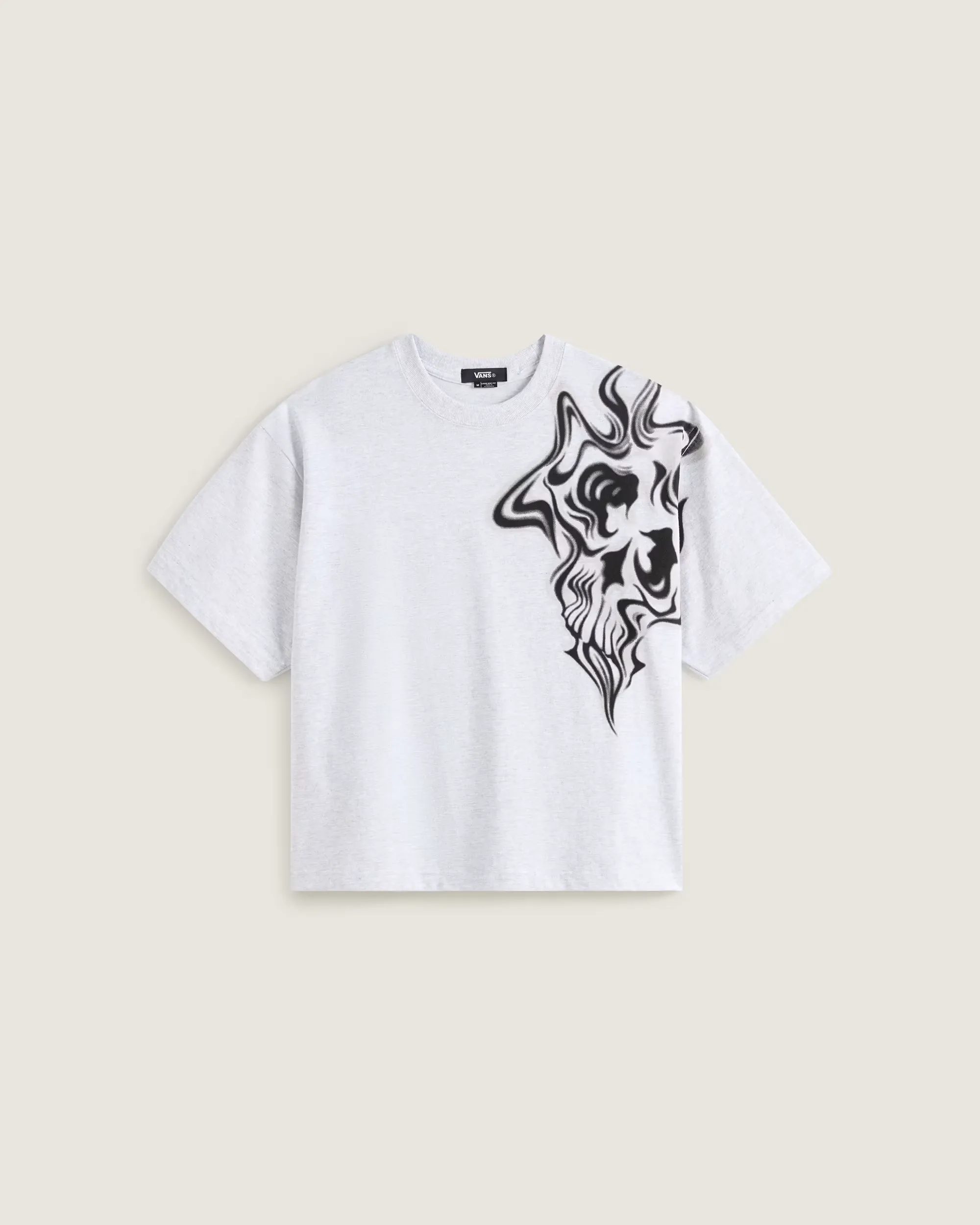 T-shirt Vans Smoke Skull short tee – Ash Heather