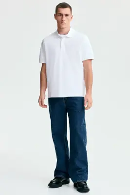 Polo Regular Fit - Blanc — photo 1