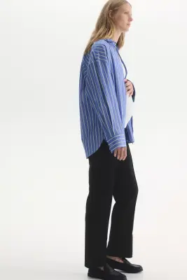 MAMA Pantalon cigarette - Noir — photo 2