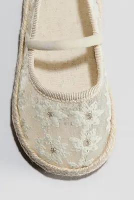 Espadrilles - Crème — photo 2
