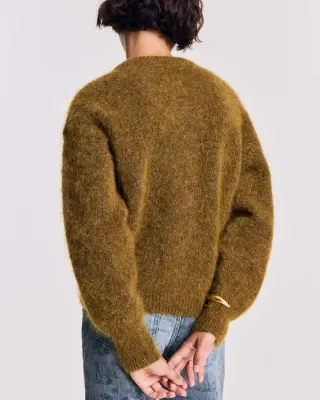 Cardigan Douceur ocre — photo 5