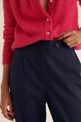 Pantalon Dan rayures marine — photo 3