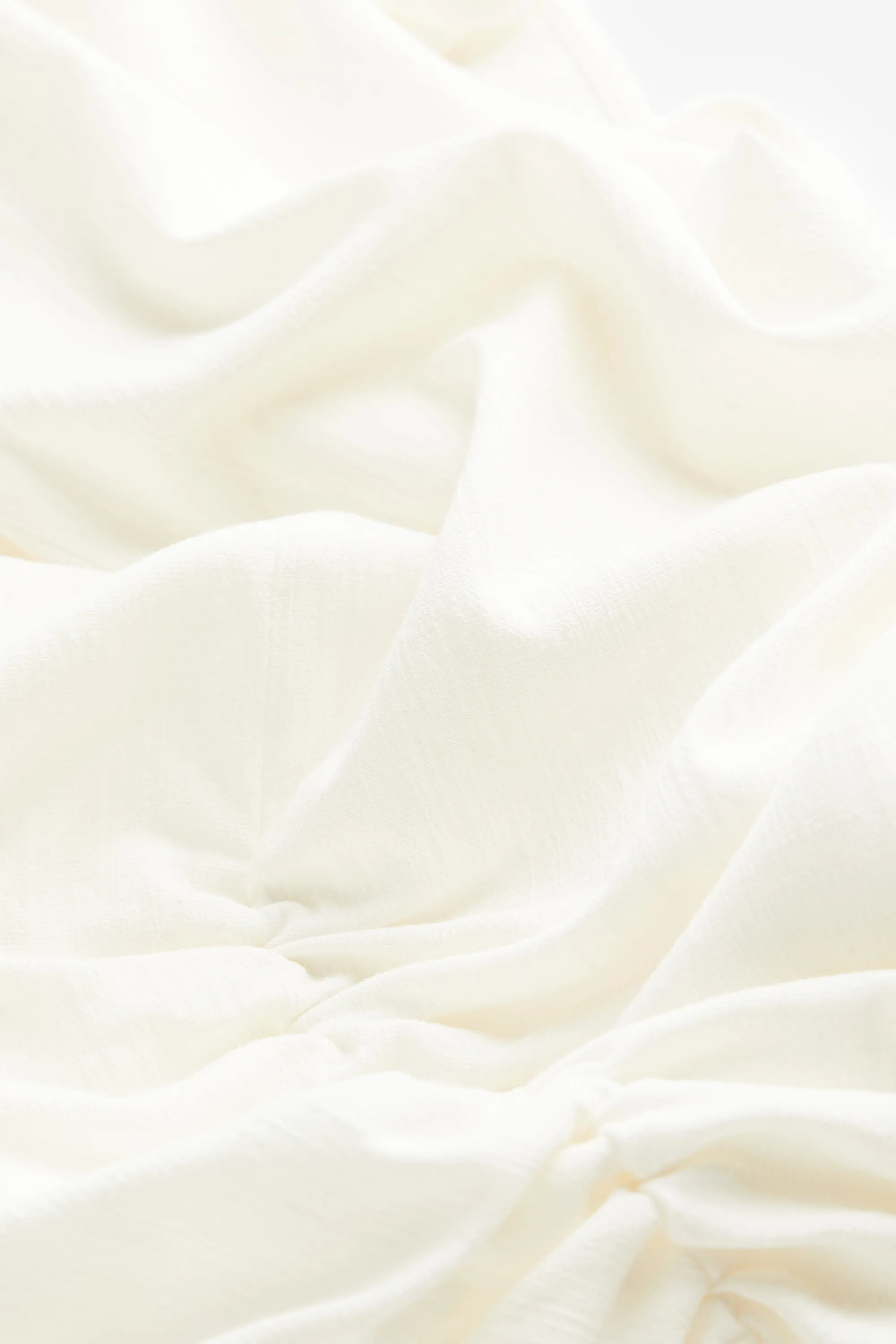Robe à manches fendues - Blanc
