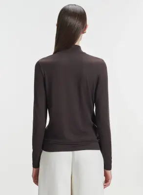 T-shirt en viscose et élasthanne — photo 3