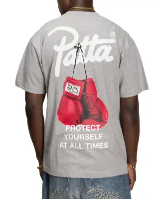 Protect Yourself T-Shirt Melange Grey — photo 2