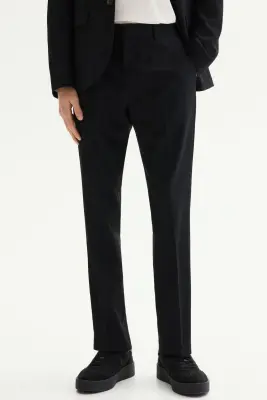 Pantalon de costume Slim Fit - Noir — photo 1