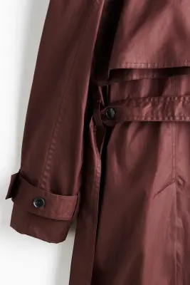 Trench-coat KW - Marron foncé — photo 5