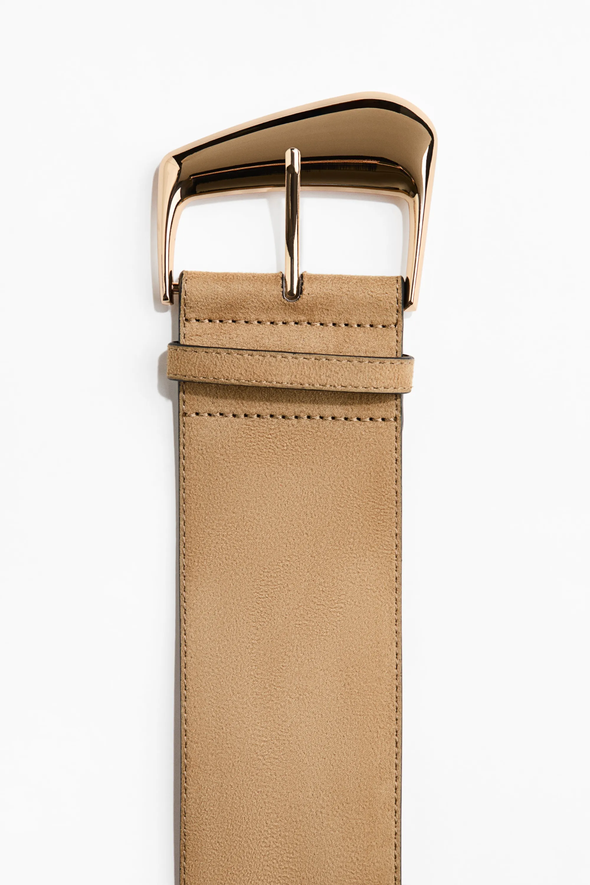 Ceinture large - Beige