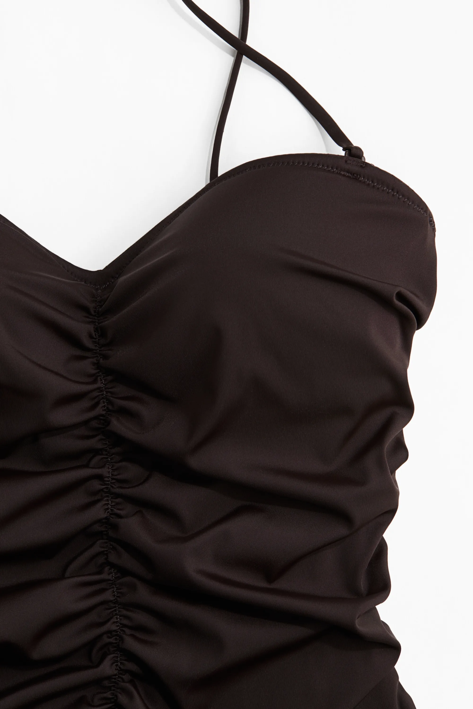 Maillot de bain bandeau Medium Shape - Marron foncé