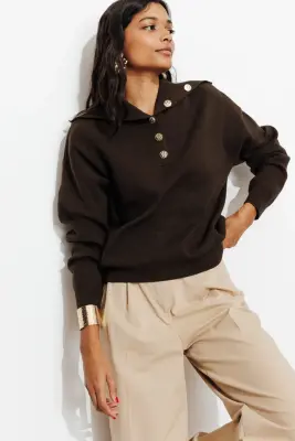 Pull à col marin Femme — photo 2