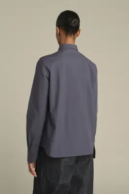 CHEMISE LAVINIA BLEU NUIT — photo 4