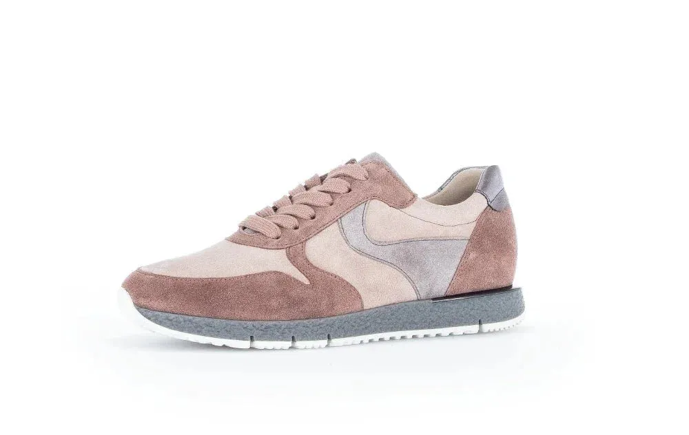 Baskets Gabor 93.472.10 Rose - Lacets Grande Pointure Femme