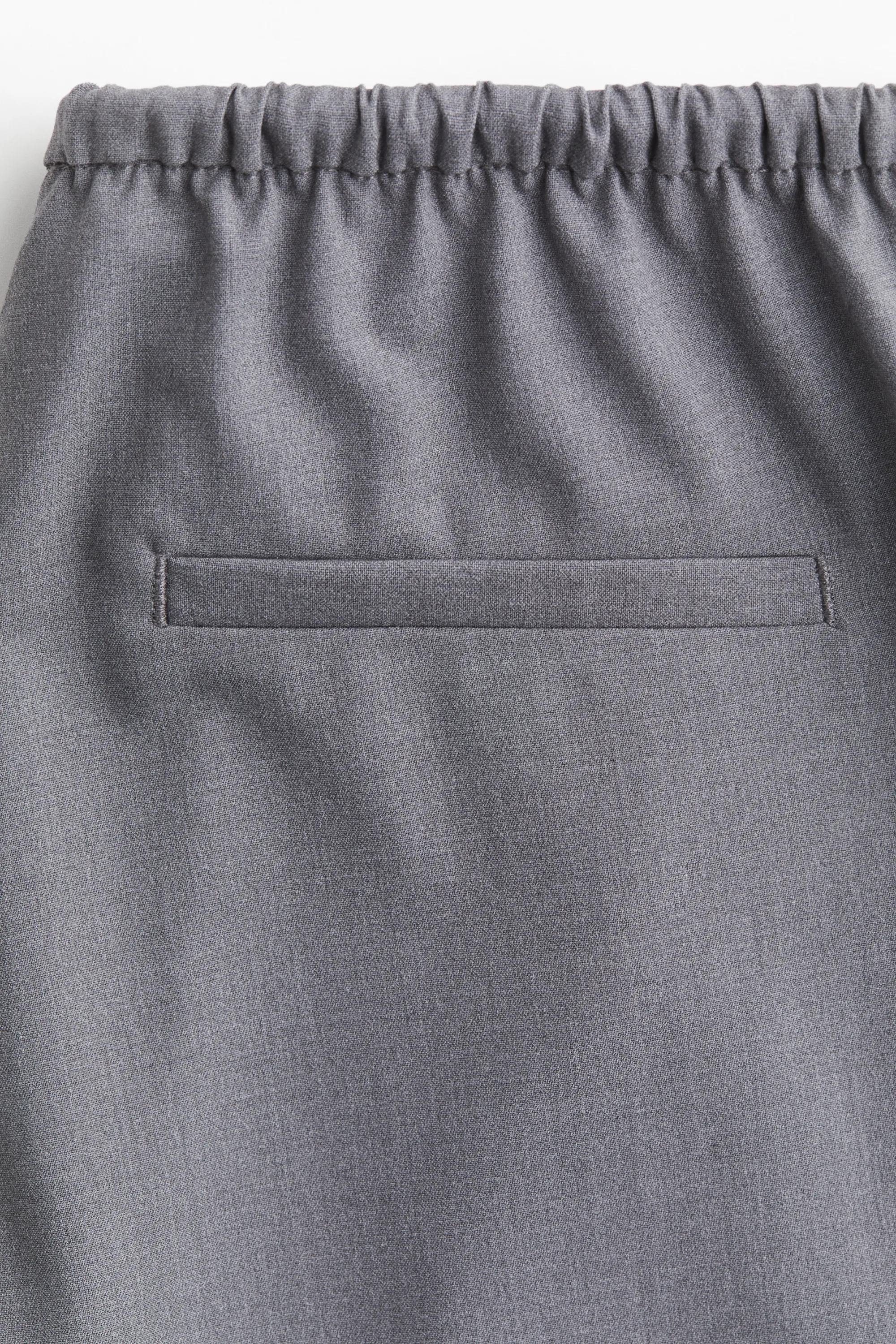 Pantalon avec cordon de serrage - Gris