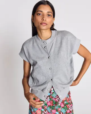 Sweat-shirt James gris — photo 1