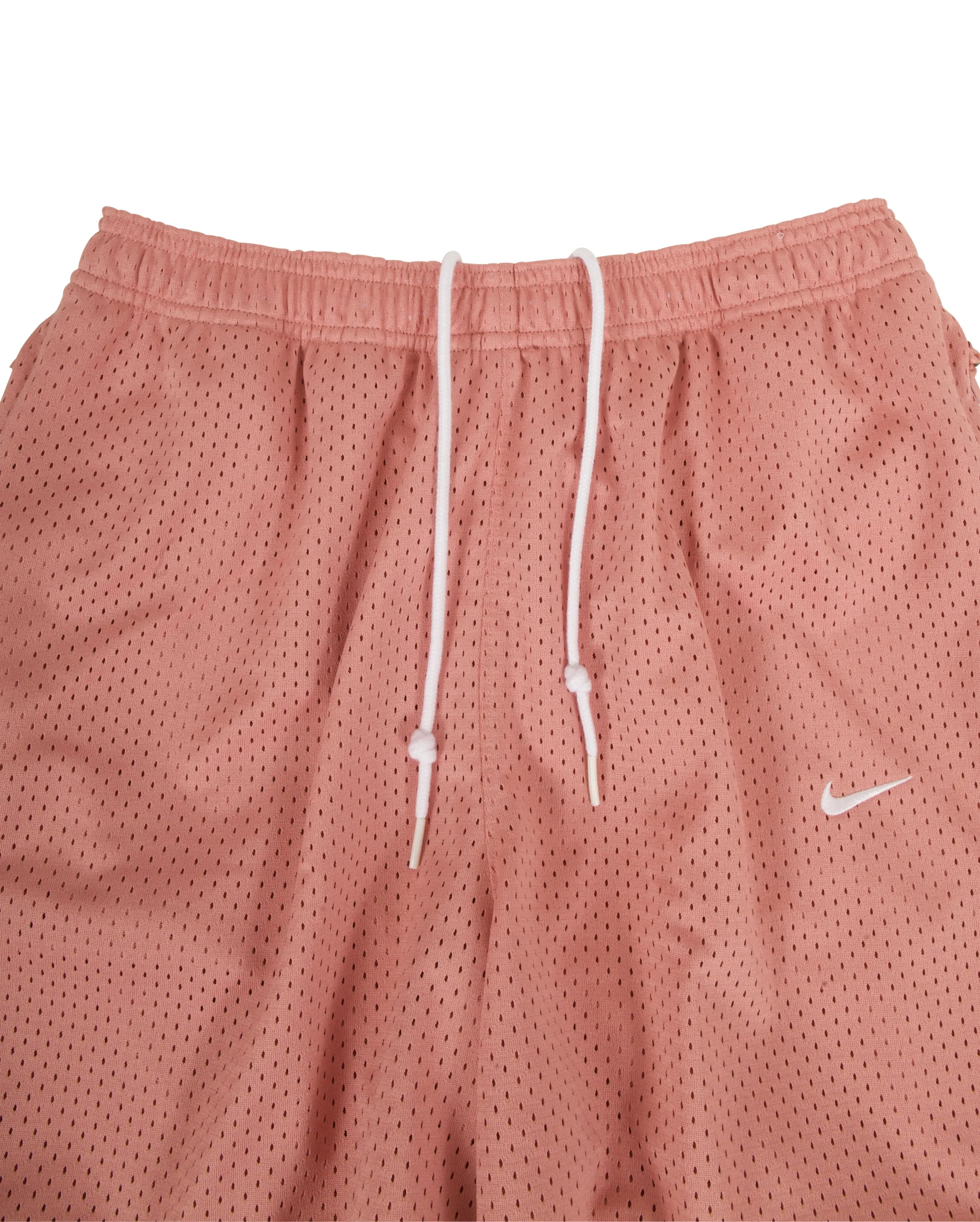 Solo Swoosh Mesh Short Red Stardust