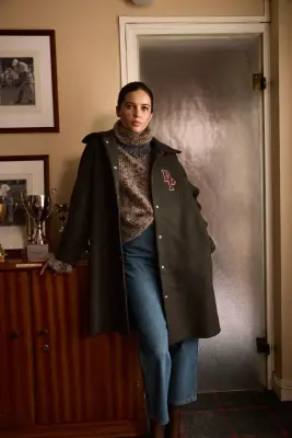 Manteau Yael kaki — photo 4