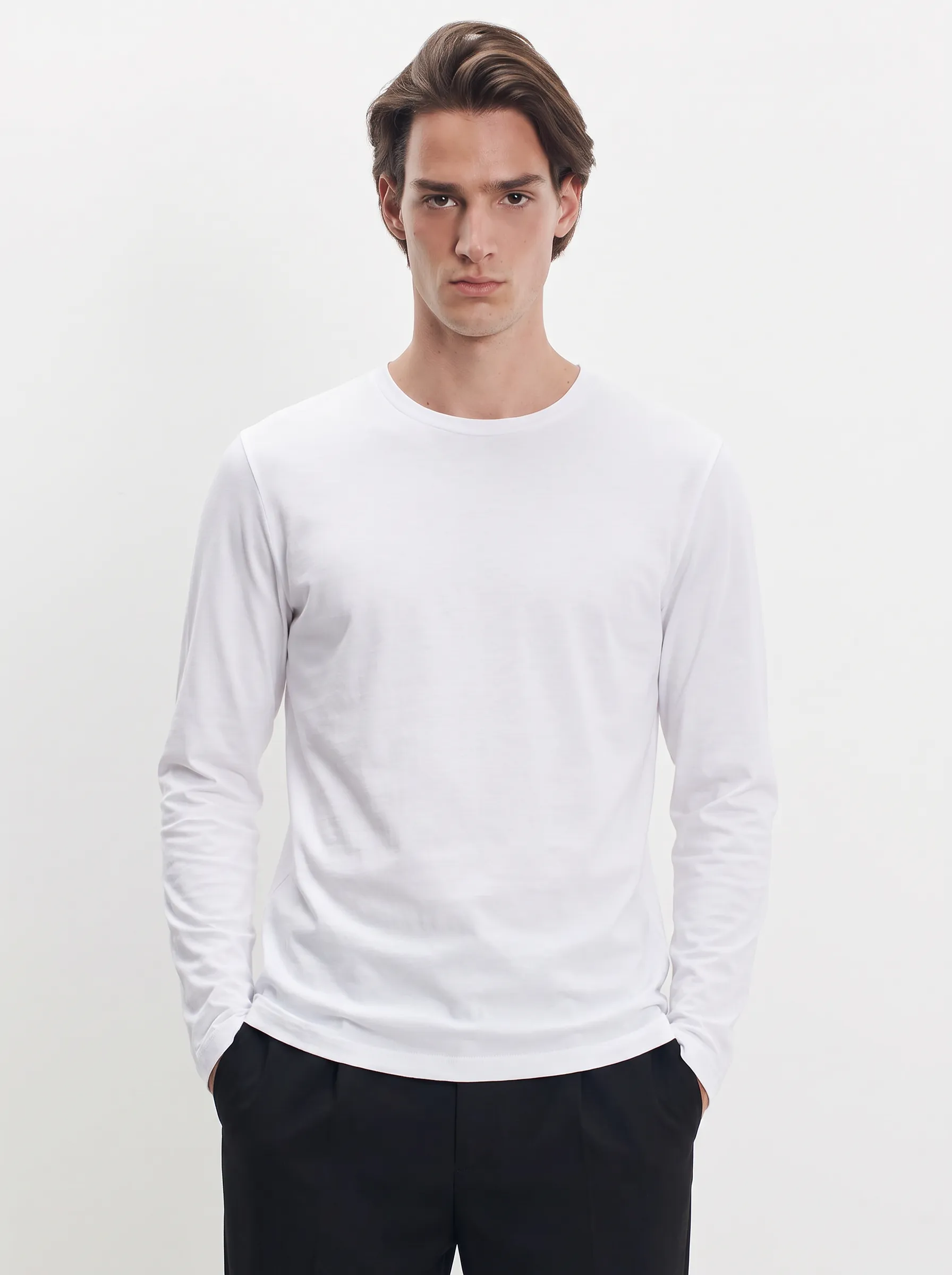 T-shirt en coton organique et élasthanne