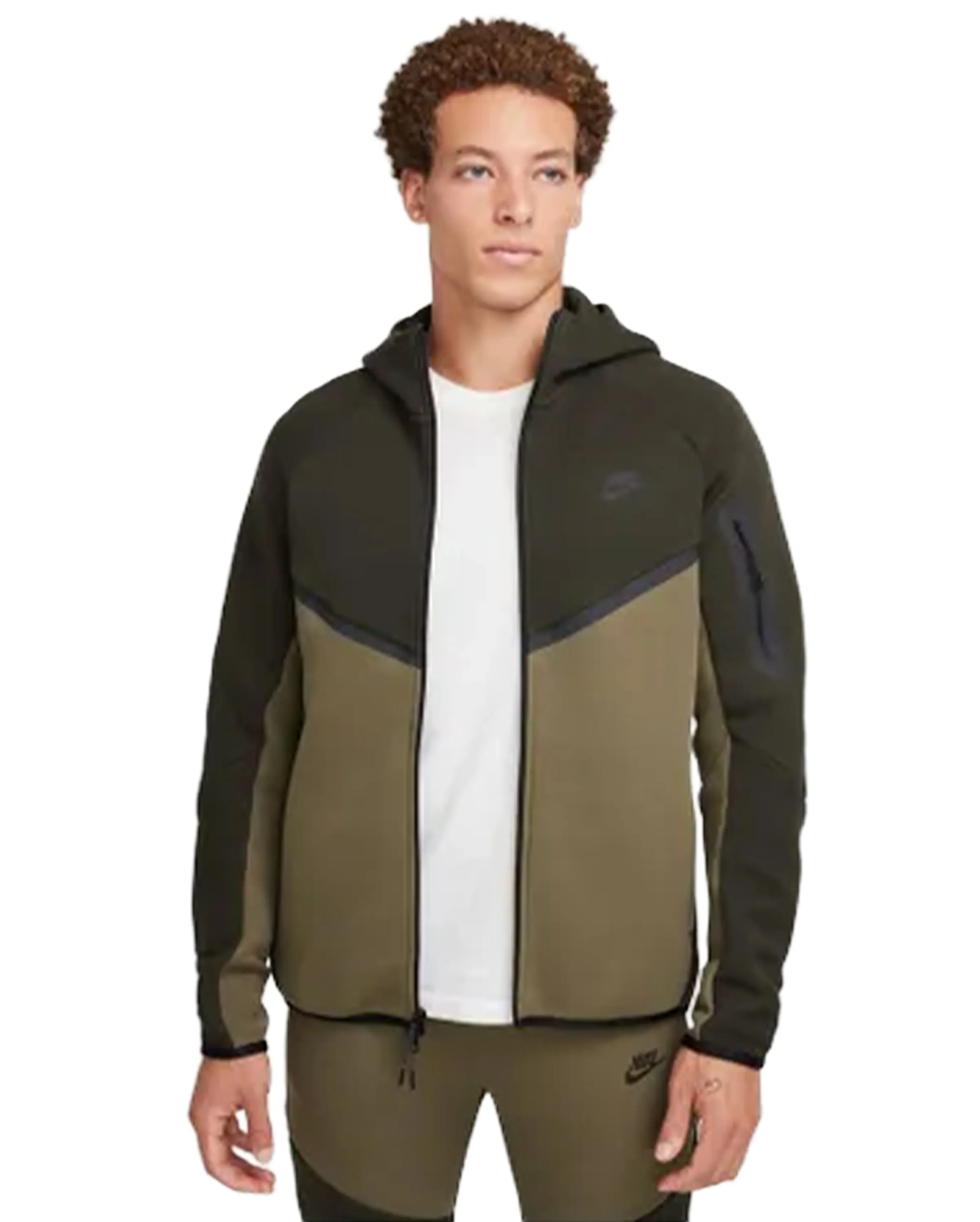 Tech Men's Full-Zip Windrunner Hoodie 'Sequoia