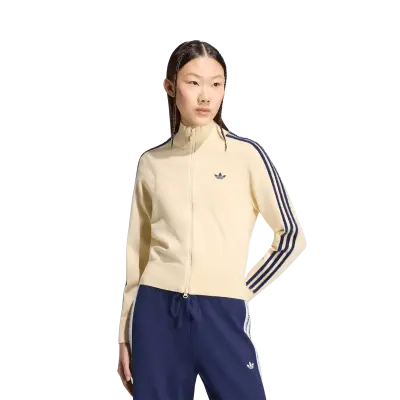 Adidas Firebird Knit Track Top Violet Night Indigo — photo 3