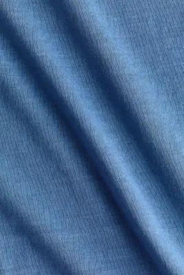 T-shirt oversize - Bleu moyen — photo 3