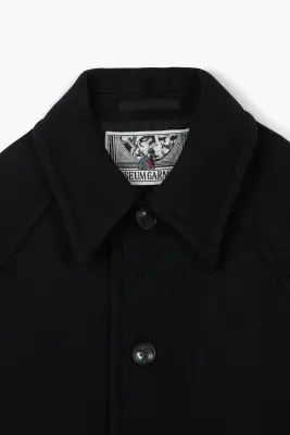 Manteau Car Coat Raglan - Noir — photo 2