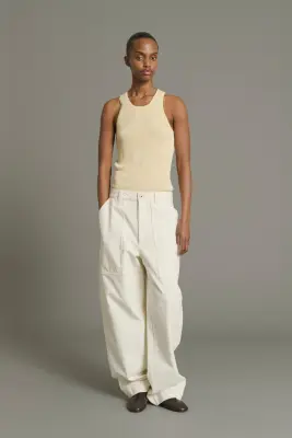 DÉBARDEUR KENZIE CRÈME — photo 1