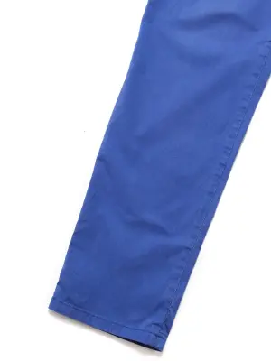Pantalon chino en coton bleu roi Prix boutique 120€ Taille S — photo 3