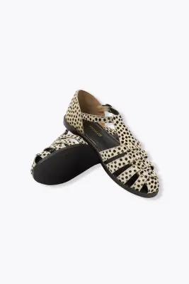 Sandalettes en cuir Femme — photo 1