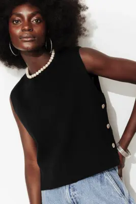 Pull sans manches femme — photo 5