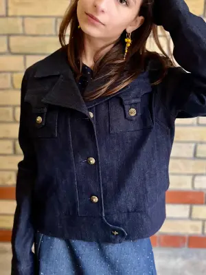 Veste Eliot en jean’s — photo 2