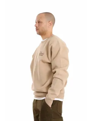 Vintage Logo Crew Neck Sweat Sand — photo 2