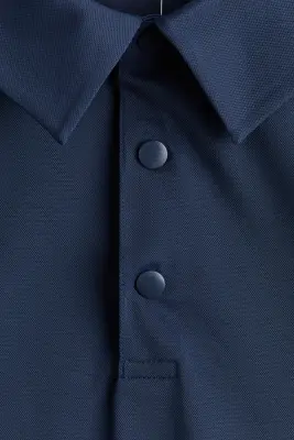 Polo Cooling Regular Fit - Bleu foncé — photo 4