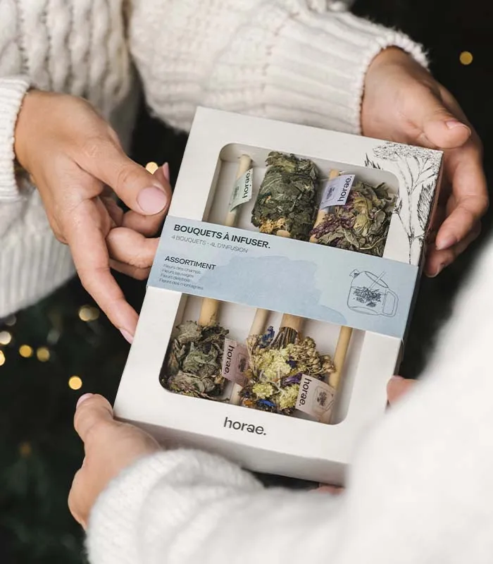 Coffret 4 Bouquets à Infuser Bio – Horae