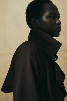 Trench-coat - Marron foncé — photo 2